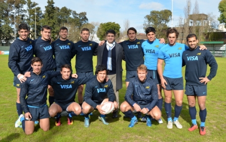 Los Pumas entrenaron en las canchas de Vicente López