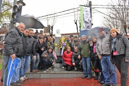 El Frente Renovador de San Fernando recordó a Evita a 64 años de su fallecimiento