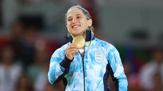 Paula Pareto en el judo femenino logró la primera medalla de oro para argentina