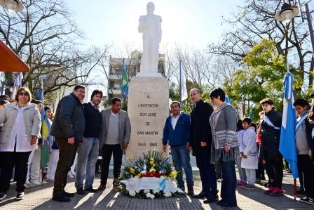 San Fernando conmemoró el 166° aniversario del paso a la inmortalidad del Gral. San Martín    