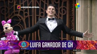 Luifa fue el ganador de GH2016 Luifa fue el ganador de GH2016