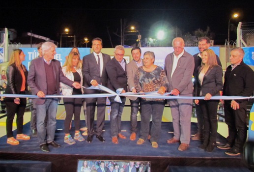 Tigre inauguró el nuevo paso bajo nivel en la calle Chacabuco