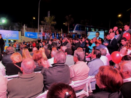 Tigre inauguró el nuevo paso bajo nivel en la calle Chacabuco