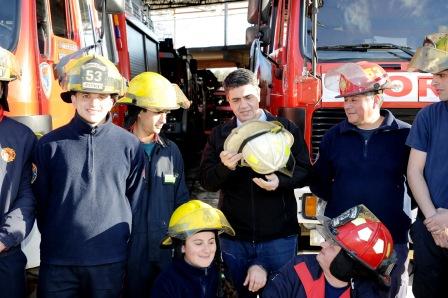 Jorge Macri visitó Moreno y charló con el cuerpo de Bomberos local Jorge Macri visitó Moreno y charló con el cuerpo de Bomberos local