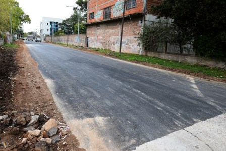 Tigre remodeló una importante vía de comunicación en El Talar Tigre remodeló una importante vía de comunicación en El Talar