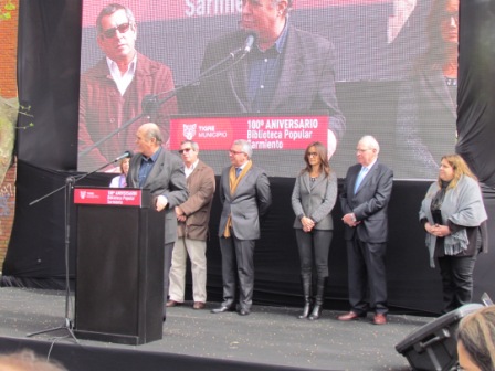 La Biblioteca Popular Sarmiento de Tigre celebró sus 100 años con un emotivo acto 