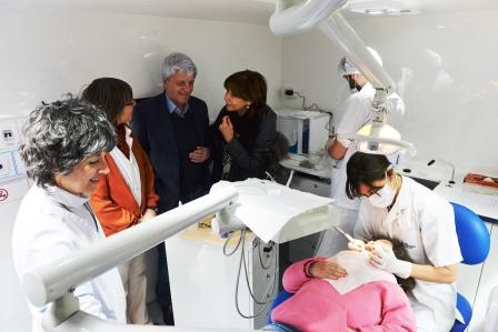 Andreotti sumó la nueva Unidad Móvil de Odontología