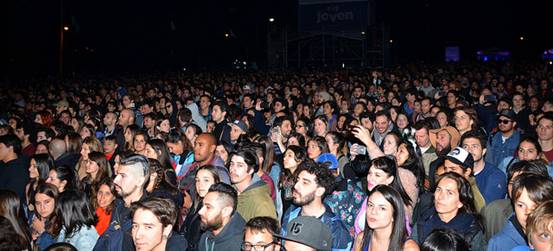 Más de 10 mil personas en el show de Illya Kuryaki and The Valderramas en San Isidro