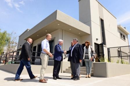 Andreotti visitó la nueva Fiscalía de Drogas Ilícitas, próxima a inaugurarse