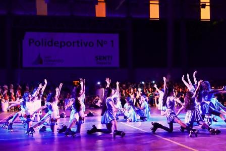 La Escuela Municipal de Patín tuvo su gala anual con un espectacular tributo a Disney