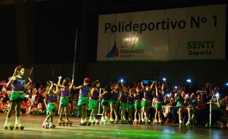 La Escuela Municipal de Patín tuvo su gala anual con un espectacular tributo a Disney