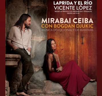 Mirabai Ceiba con Bogdan Djukic en Vicente López Mirabai Ceiba con Bogdan Djukic en Vicente López