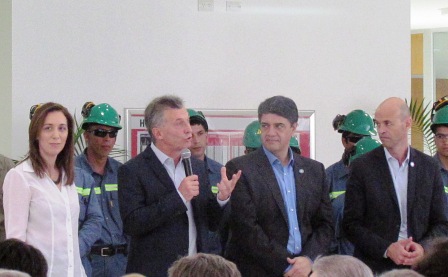 Mauricio y Jorge Macri, junto a Vidal, inauguraron la puesta en valor de la estación Aristóbulo del Valle Mauricio y Jorge Macri, junto a Vidal, inauguraron la puesta en valor de la estación Aristóbulo del Valle