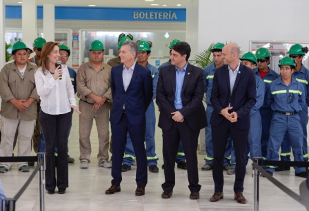 Mauricio y Jorge Macri, junto a Vidal, inauguraron la puesta en valor de la estación Aristóbulo del Valle Mauricio y Jorge Macri, junto a Vidal, inauguraron la puesta en valor de la estación Aristóbulo del Valle