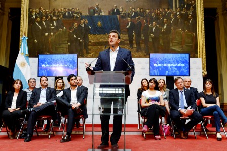 Massa presentó su proyecto de Ganancias Massa presentó su proyecto de Ganancias