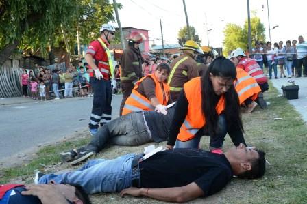 El primer Equipo Comunitario para Emergencias de Tigre experimentó un simulacro El primer Equipo Comunitario para Emergencias de Tigre experimentó un simulacro