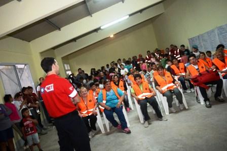 El primer Equipo Comunitario para Emergencias de Tigre experimentó un simulacro El primer Equipo Comunitario para Emergencias de Tigre experimentó un simulacro