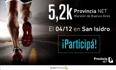 Se viene el 1/8 Maratón Buenos Aires “Provincia NET” San Isidro Se viene el 1/8 Maratón Buenos Aires “Provincia NET” San Isidro