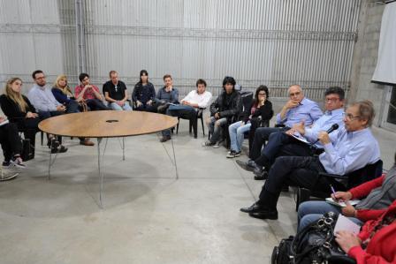 Hugo Haime brindó un taller de Comunicación Política en el Ateneo Hugo Haime brindó un taller de Comunicación Política en el Ateneo