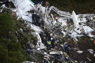 Colombia investiga causas de tragedia aérea que azota a club Brasileño Chapecoense