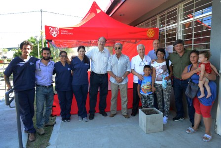 El Rotary Club de Tigre entregó nuevo equipamiento al CAFyS de Los Tábanos El Rotary Club de Tigre entregó nuevo equipamiento al CAFyS de Los Tábanos