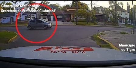 Tras una prosecución detienen en Tigre a un conductor alcoholizado Tras una prosecución detienen en Tigre a un conductor alcoholizado