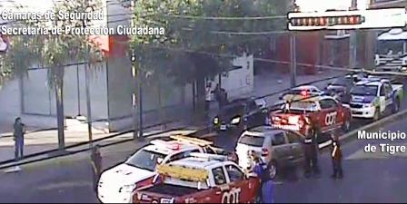 Tras una prosecución detienen en Tigre a un conductor alcoholizado Tras una prosecución detienen en Tigre a un conductor alcoholizado