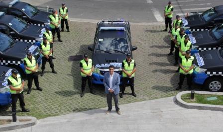 Jorge Macri presentó las nuevas camionetas de Vicente López Patrulla