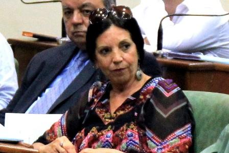 Marcela Durrieu, presidenta del bloque de concejales del Frente Renovador