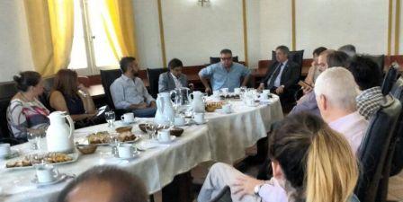 El Corredor Productivo Norte recibió al Subsecretario Provincial de Empleo El Corredor Productivo Norte recibió al Subsecretario Provincial de Empleo
