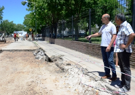 San Fernando arregló las calles adyacentes al nuevo Polideportivo N° 7 San Fernando arregló las calles adyacentes al nuevo Polideportivo N° 7
