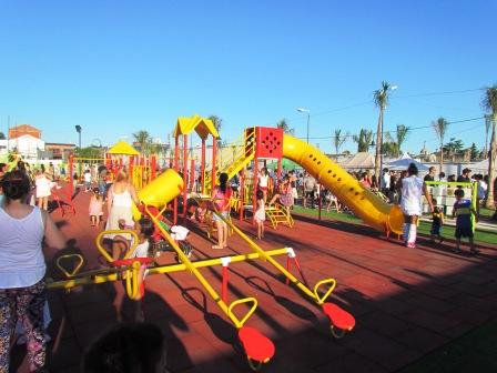 Luis Andreotti inauguró el parque más grande de San Fernando