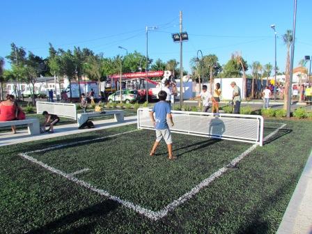 Luis Andreotti inauguró el parque más grande de San Fernando