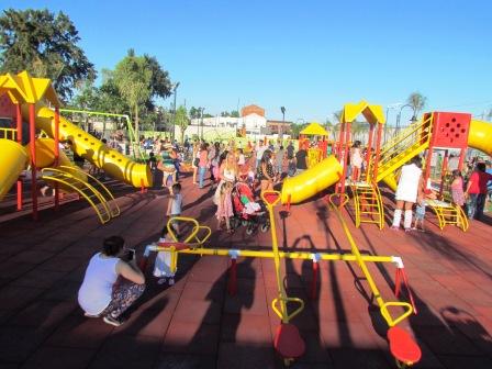 Luis Andreotti inauguró el parque más grande de San Fernando