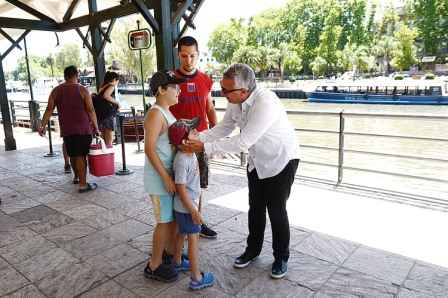 El intendente de Tigre, Julio Zamora, manifestó que la ciudad cuenta cada vez con más propuestas turísticas para los visitantes