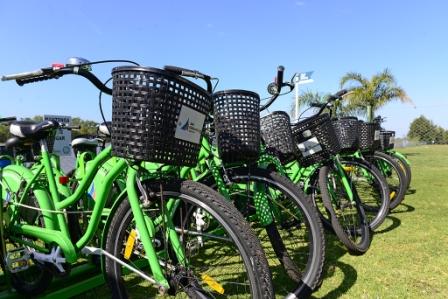 Prestan bicis gratis los fines de semana en el Parque Náutico de San Fernando