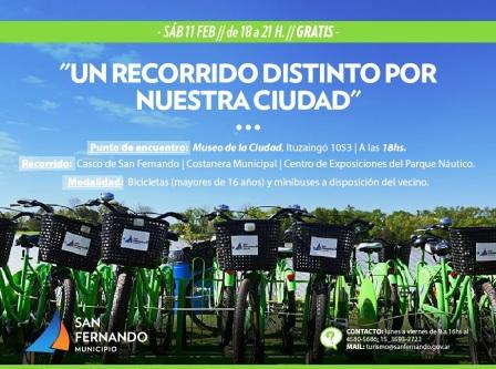 San Fernando invita a usar la bici en “Un recorrido distinto por nuestra ciudad” San Fernando invita a usar la bici en “Un recorrido distinto por nuestra ciudad”