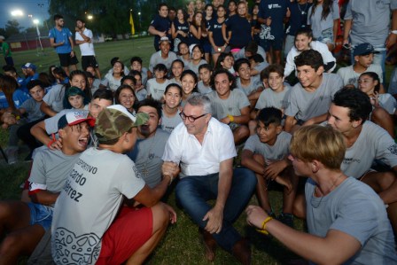 Más de 500 jóvenes de los polideportivos de Tigre estrecharon lazos de amistad y cooperación