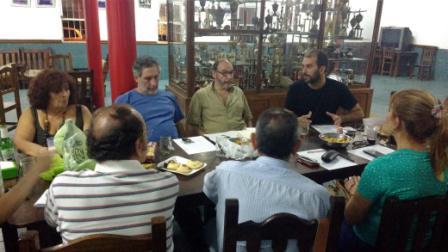 El concejal Joaquín Noya del FpV-PJ se reunió con escritores independientes de Vicente López y de otras localidades de Zona Norte, 