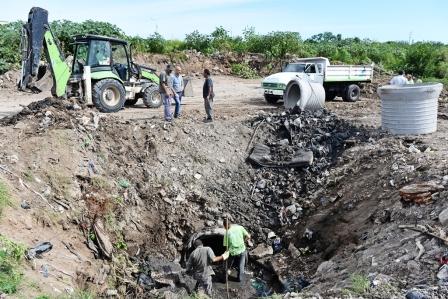 San Fernando realiza una importante obra hidráulica en el barrio Pte. Perón San Fernando realiza una importante obra hidráulica en el barrio Pte. Perón