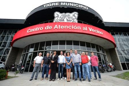 Representantes de los municipios cordobeses visitaron el Centro de Operaciones Tigre (COT)