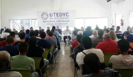 Reunión informativa de Delegados en UTEDyC Zona Norte Reunión informativa de Delegados en UTEDyC Zona Norte