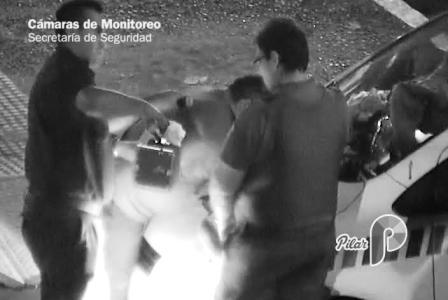 Detienen a un delincuente detectado por el Centro de Monitoreo de Pilar Detienen a un delincuente detectado por el Centro de Monitoreo de Pilar
