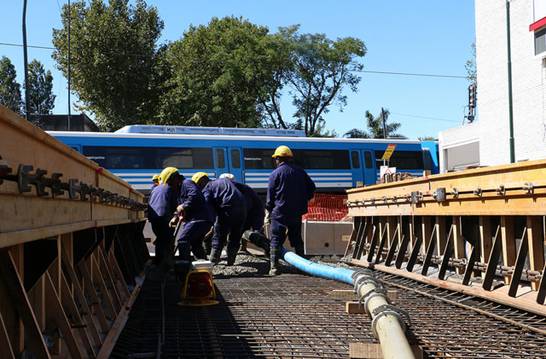 San Isidro avanza en la construcción de su túnel en la calle España 