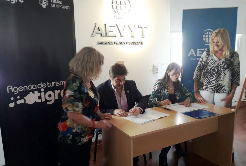 Tigre firmó en Mar del Plata un acuerdo de cooperación turística Tigre firmó en Mar del Plata un acuerdo de cooperación turística