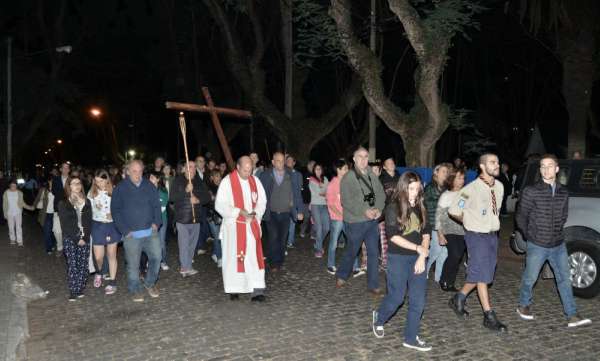 Jorge Macri compartió el Viernes Santo con vecinos  