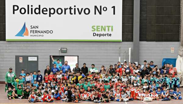 San Fernando lanzó el torneo de su Liga Municipal de Fútbol Infantil