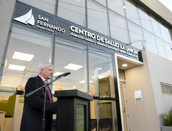 Andreotti inauguró el nuevo Centro de Salud “La Unión” 
