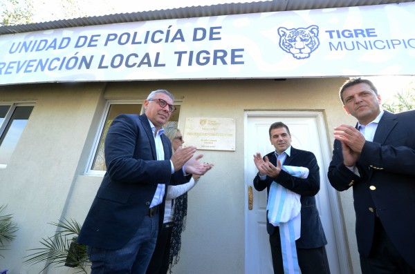 Zamora, Ritondo y Massa inauguraron las nuevas oficinas operativas de la Policía Local de Tigre