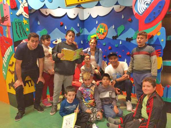 Los chicos del programa Deporte y Arte Inclusivo de Tigre vivieron una entretenida excursión